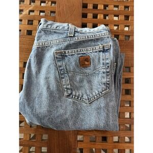 Vintage Carhartt Relaxed Fit Denim Jeans Light Vintage Blue‎ 38x34